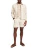 Ted Baker Ted Baker Arrigoh Checked Cotton & Linen Harrington Jacket - 2