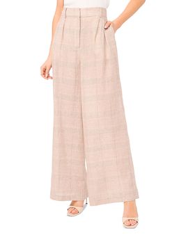 Ted Baker Ted Baker Beatrice Pleated Wide Leg Linen Pants