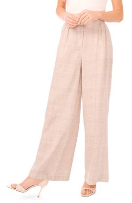 Ted Baker Ted Baker Beatrice Pleated Wide Leg Linen Trousers