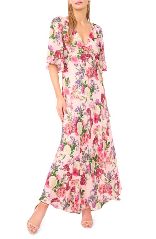 Ted Baker Ted Baker Briar Floral Flutter Sleeve Midi Dress