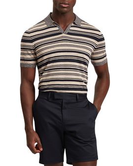 Ted Baker Ted Baker Brodi Striped Knit Polo Shirt