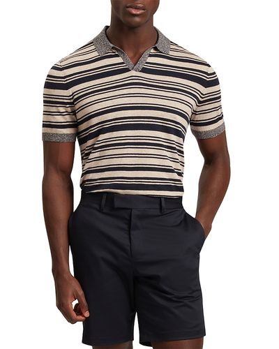 Ted Baker Ted Baker Brodi Striped Knit Polo Shirt