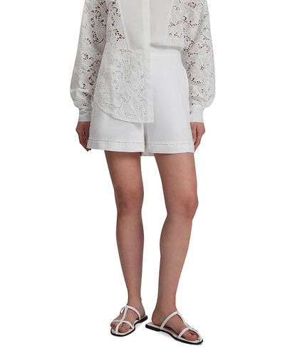 Ted Baker Ted Baker Buccia Trim Linen Shorts