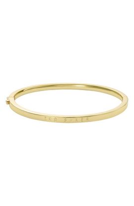 Ted Baker Ted Baker Chrishell Logo Slim Bangle Bracelet