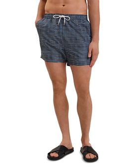 Ted Baker Ted Baker Compten Blurred Check Swim Shorts