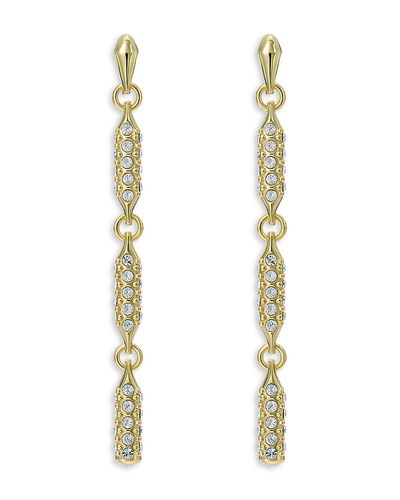 Ted Baker Ted Baker Corinne Cosmic Crystal Gold Tone Drop Earrings, 1.9L