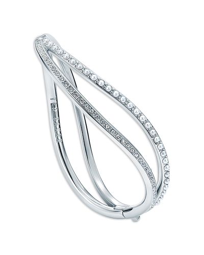Ted Baker Ted Baker Crystal Wavy Bangle Bracelet