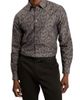 Ted Baker Ted Baker Damzen Jacquard Cotton Button-Up Shirt - 1