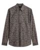 Ted Baker Ted Baker Damzen Jacquard Cotton Button-Up Shirt - 4