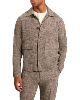 Ted Baker Ted Baker Demarco Cross Hatch Overshirt