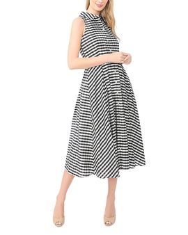 knee length dresses for ladies Knitted Twist Neck Midi Dress | Mellana main image 0