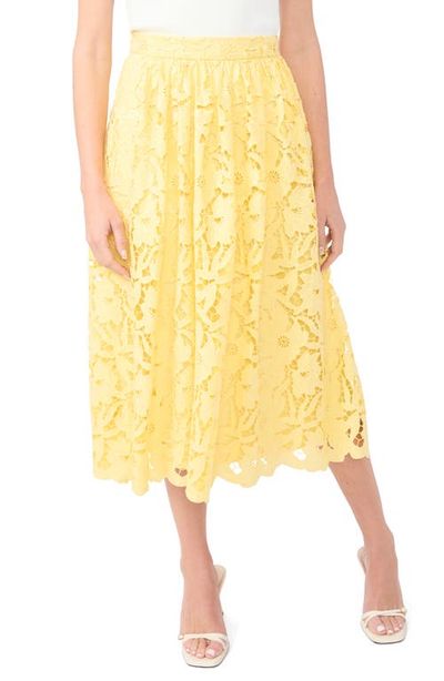 Ted Baker Ted Baker Diana Floral Lace Cotton Skirt