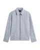Ted Baker Ted Baker Erreto Long Sleeve Denim Jacquard Overshirt - 5