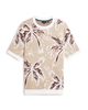 Ted Baker Ted Baker Ezrra Knit Leaf T-Shirt - 4