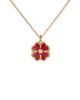 Ted Baker Ted Baker Fern Enamel Flower Pendant Necklace - 3