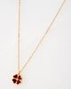 Ted Baker Ted Baker Fern Enamel Flower Pendant Necklace - 4