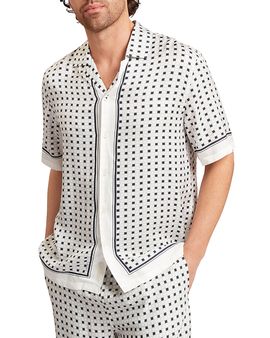 Ted Baker Ted Baker Ferran Relaxed Fit Geo-Pattern Shirt