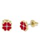 Ted Baker Ted Baker Freya Enamel Flower Stud Earrings - 1