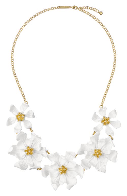 Ted Baker Ted Baker Fulla Furled Flower Enamel Charm Necklace