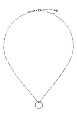 Ted Baker Ted Baker Heri Crystal Hoop Pendant Necklace
