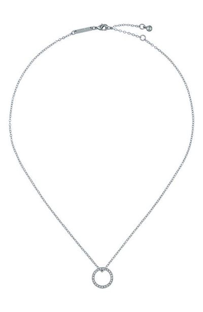 Ted Baker Ted Baker Heri Crystal Hoop Pendant Necklace