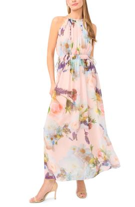 Ted Baker Ted Baker Jane Print Sleeveless Maxi Dress