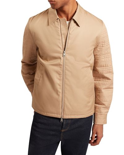 Ted Baker Ted Baker Jenesis Cotton Nylon Bomber Jacket