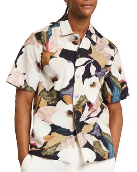 Ted Baker Ted Baker Langdon Bold Abstract Floral Shirt