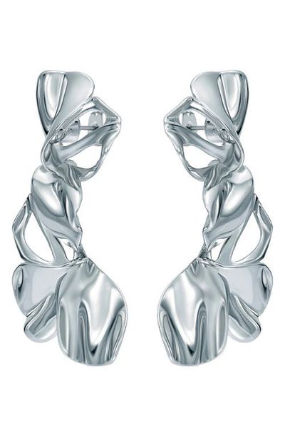 Ted Baker Ted Baker Leighanna Abstract Leaf Drop Earrings