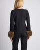 Ted Baker Ted Baker Linda Faux Fur Cuff Cardigan - 5