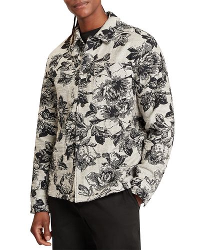 Ted Baker Ted Baker Mairis Jacquard Floral Jacket