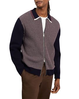 Ted Baker Ted Baker Mescal Long Sleeve Waffle Stitch Jacket