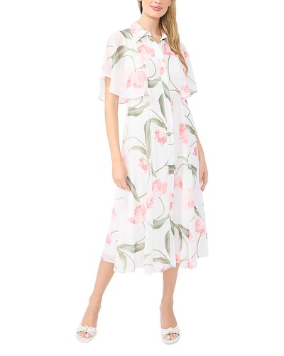 Ted Baker Ted Baker Miriam Flutter Sleeve Midi Dress