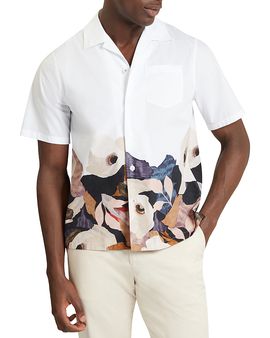 Ted Baker Ted Baker Moussa Floral Print Pocket Shirt