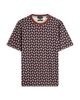 Ted Baker Ted Baker Neeriss Short Sleeve Geo Jacquard Cotton Tee - 4