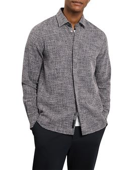 Ted Baker Ted Baker Pekhum Crosshatch Button Down Shirt