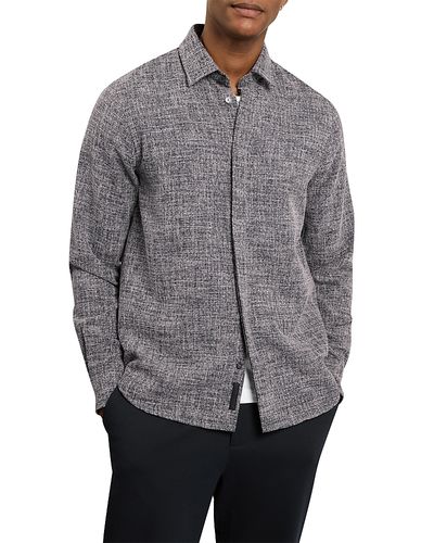 Ted Baker Ted Baker Pekhum Crosshatch Button Down Shirt