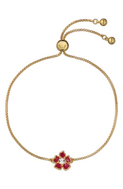 Ted Baker Ted Baker Petial Painted Flower Slider Bracelet