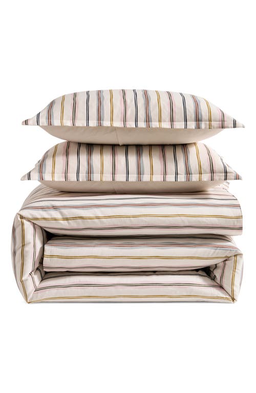 Ted Baker Ted Baker Scallop Stripe Duvet Cover & Pillow Shams Set