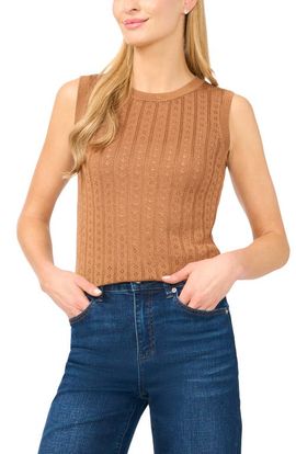 Ted Baker Ted Baker Shera Pointelle Sweater Tank