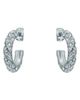Ted Baker Ted Baker Toni Crystal Twist Hoop Earrings - 4