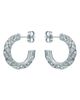 Ted Baker Ted Baker Toni Crystal Twist Hoop Earrings - 5