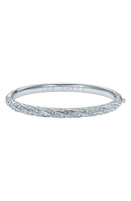 Ted Baker Ted Baker Torvi Crystal Twist Hinged Bangle