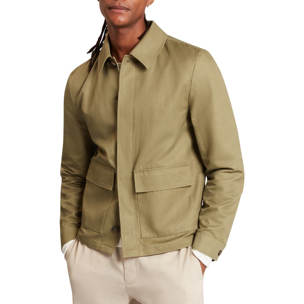 Ted Baker Ted Baker Trennt Cotton & Linen Shirt Jacket