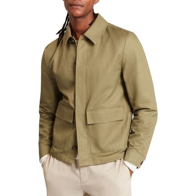 Ted Baker Ted Baker Trennt Cotton & Linen Shirt Jacket