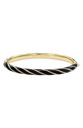 Ted Baker Ted Baker Trinity Twist Enamel Hinged Bangle