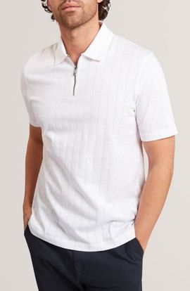 Ted Baker Ted Baker Victor Quarter Zip Polo