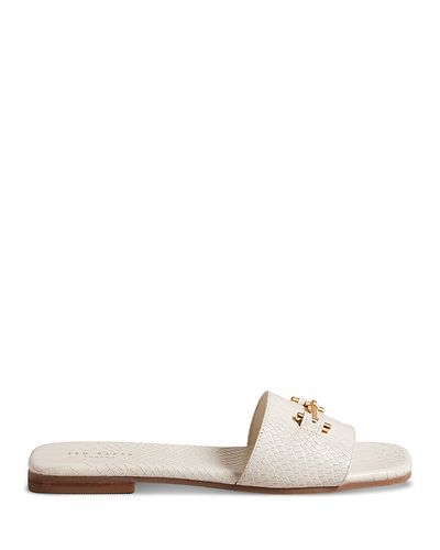 Ted Baker Ted Baker Women's Snaffle Square Toe Slip On Sandals