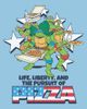 TEENAGE MUTANT NINJA TURTLES TEENAGE MUTANT NINJA TURTLES Boys' Liberty and the Pursuit of Pizza Short Sleeve Graphic T-Shirt - 2