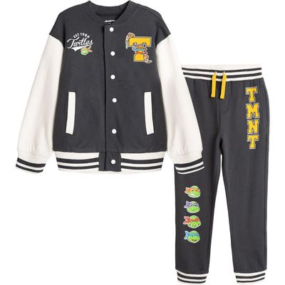 TEENAGE MUTANT NINJA TURTLES TEENAGE MUTANT NINJA TURTLES Fleece Varsity Jacket and Pants Set